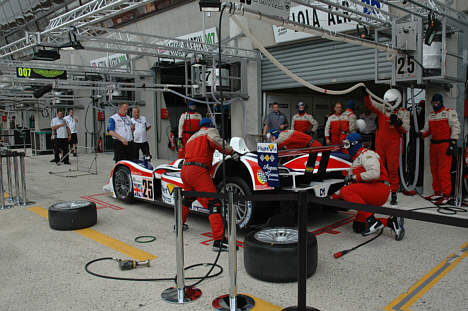 RML træner pitstop onsdag eftermiddag.
(Foto: Motorsporten.dk)